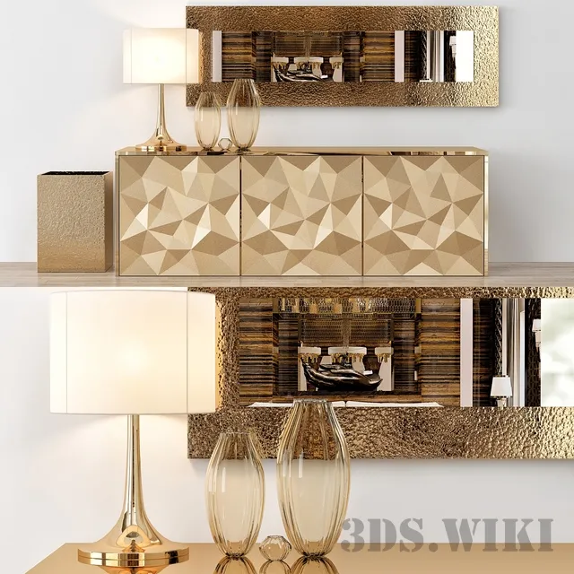 furniture – Fendi Console Table Home 3D Model furniture – Fendi Console Table Home 3D Model