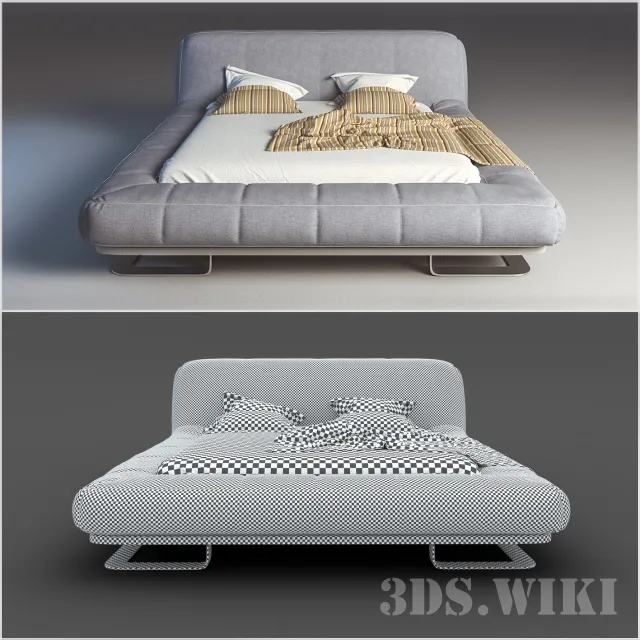 furniture – FFD Bed 3D Model furniture – FFD Bed 3D Model