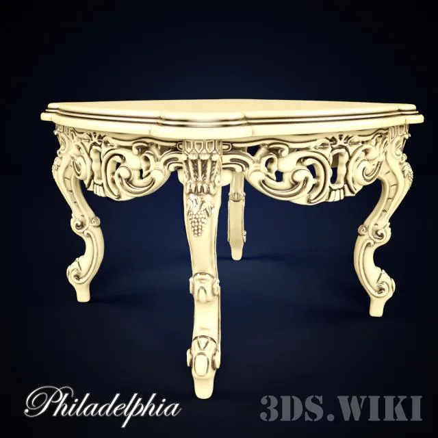 furniture – Fila Philadelphia table 3D Model