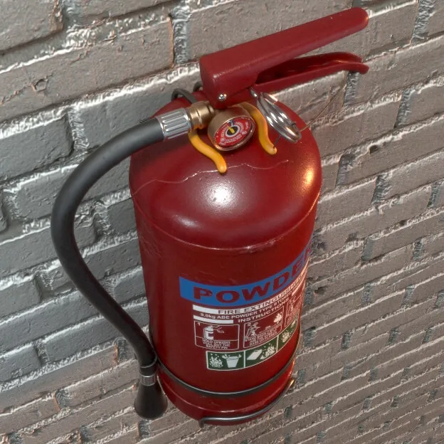 furniture – Fire extinguisher 3D Model