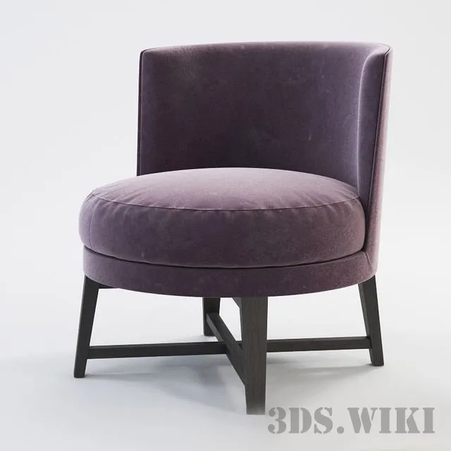 furniture – Flexform Feel Good armchair 3D Model