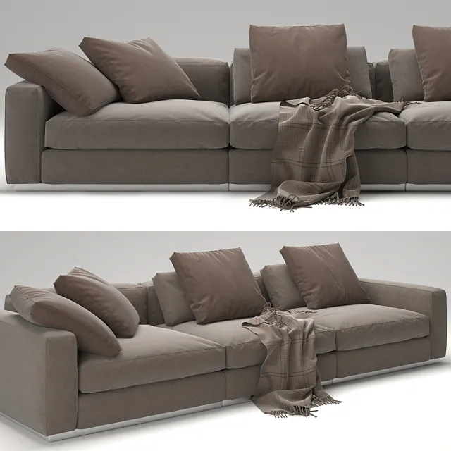 furniture – Flexform sofa 002 3D Model furniture – Flexform sofa 002 3D Model