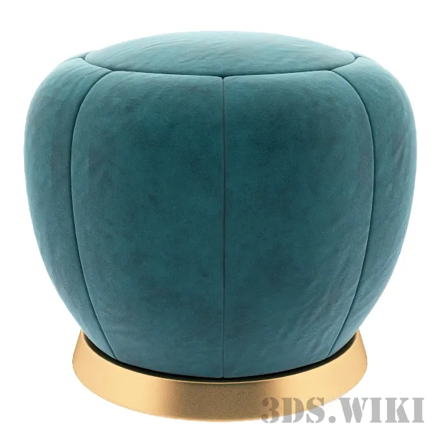 furniture – Florence ottoman 3D Model furniture – Florence ottoman 3D Model