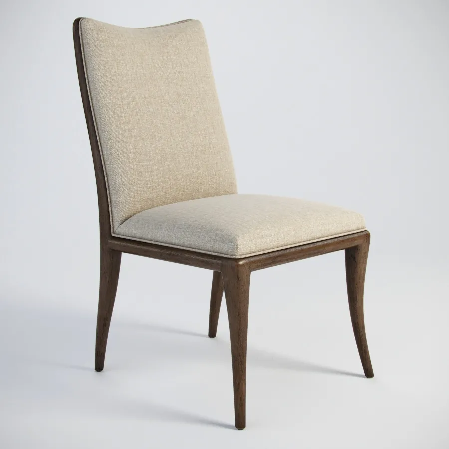 furniture – Florence side chair  442.022-LI01 3D Model