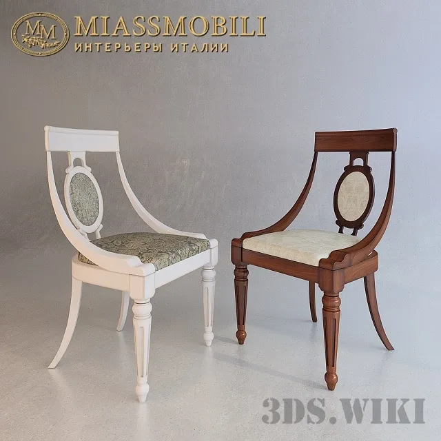 furniture – Floriana chair by Miassmobili 3D Model