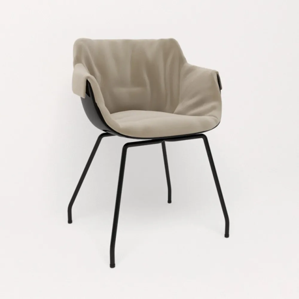 furniture – FLOW SLIM armchair 3D Model