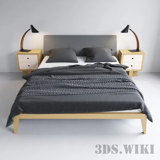 furniture – Fly bed tinting 3D Model furniture – Fly bed tinting 3D Model