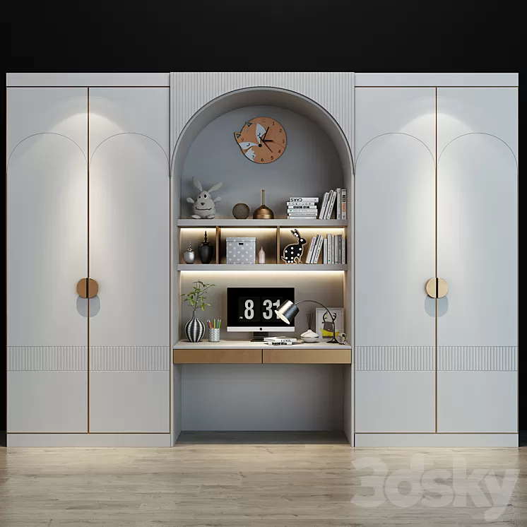 Furniture for a children 0156 3D Model Furniture for a children 0156 3D Model