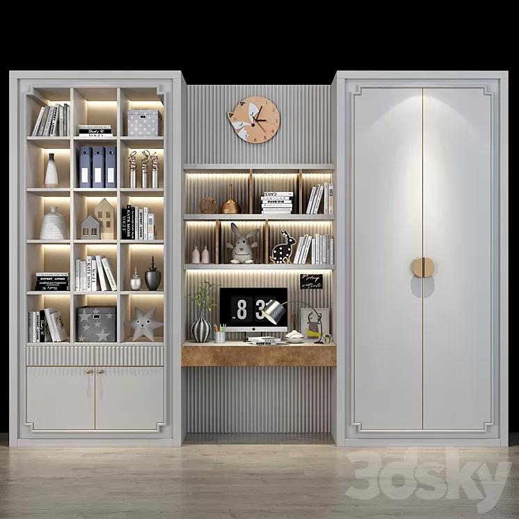 Furniture for a children 0252 3D Model Furniture for a children 0252 3D Model