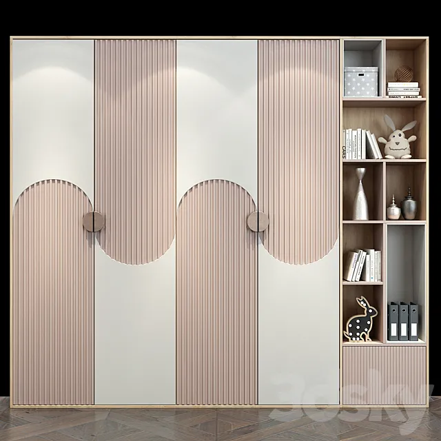 Furniture for a children 0368 3D Model