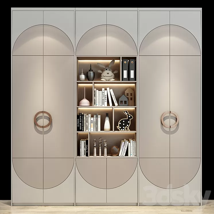 Furniture for a children 0378 3D Model