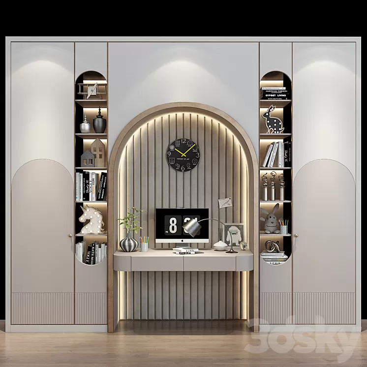 Furniture for a children 0414 3D Model