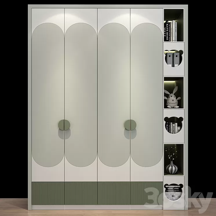 Furniture for a children 0425 3D Model