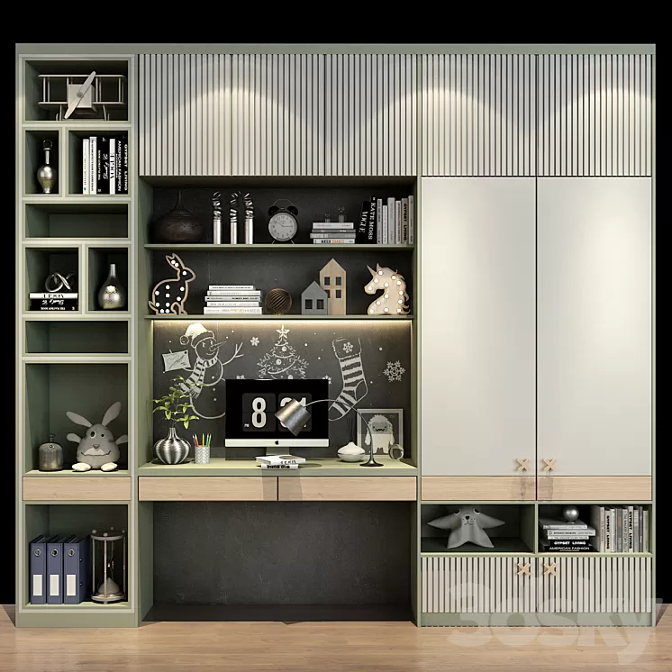 Furniture for a children 0490 3D Model Furniture for a children 0490 3D Model