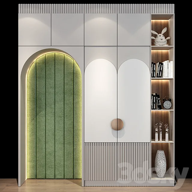 Furniture for a children 0499 3D Model