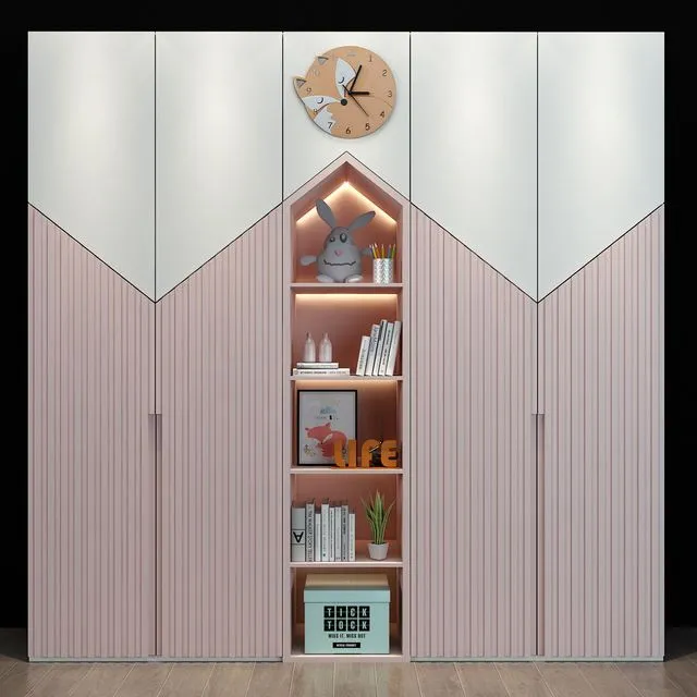 Furniture for a children 060 3D Model