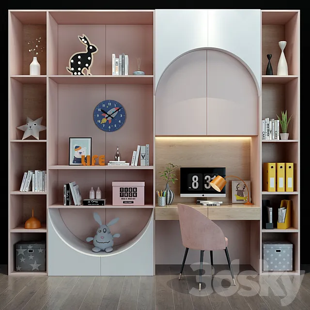 Furniture for a children 115 3D Model