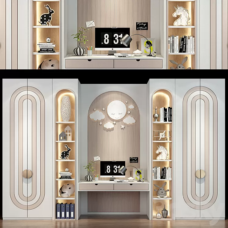 Furniture for children 0578 3D Model Free Download Furniture for children 0578 3D Model Free Download