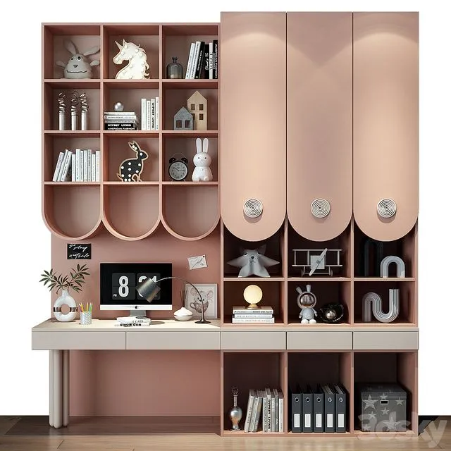 Furniture for children 0633 3D Model