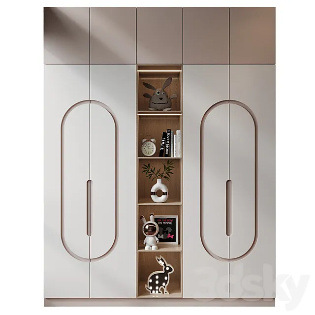 Furniture for children 0648 3D Model