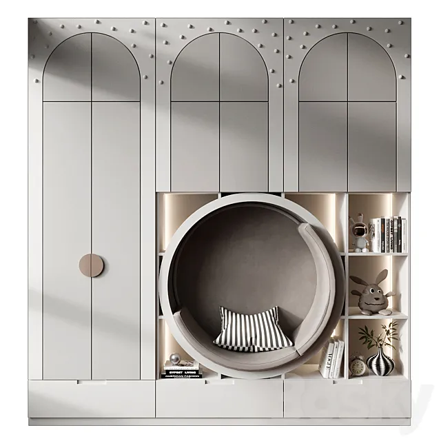 Furniture for children 0657 3D Model