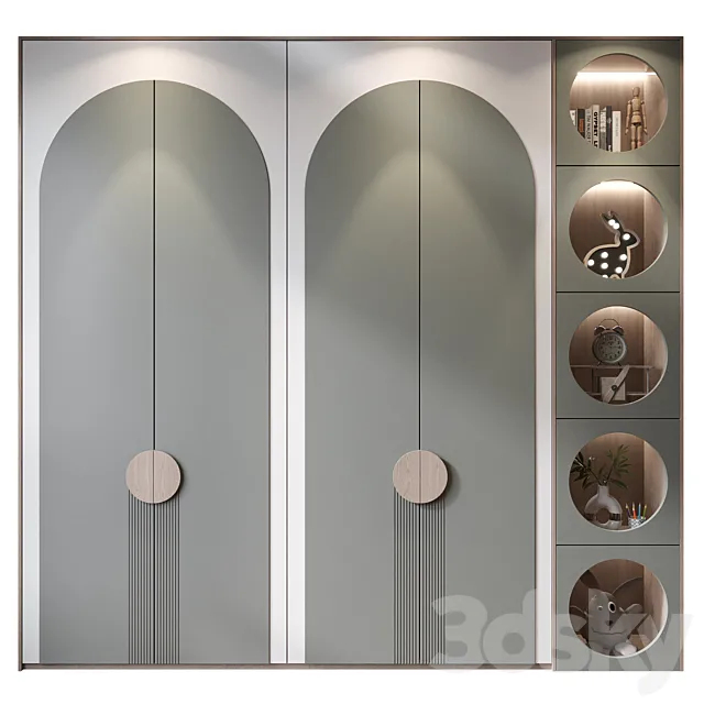 Furniture for children 0664 3D Model