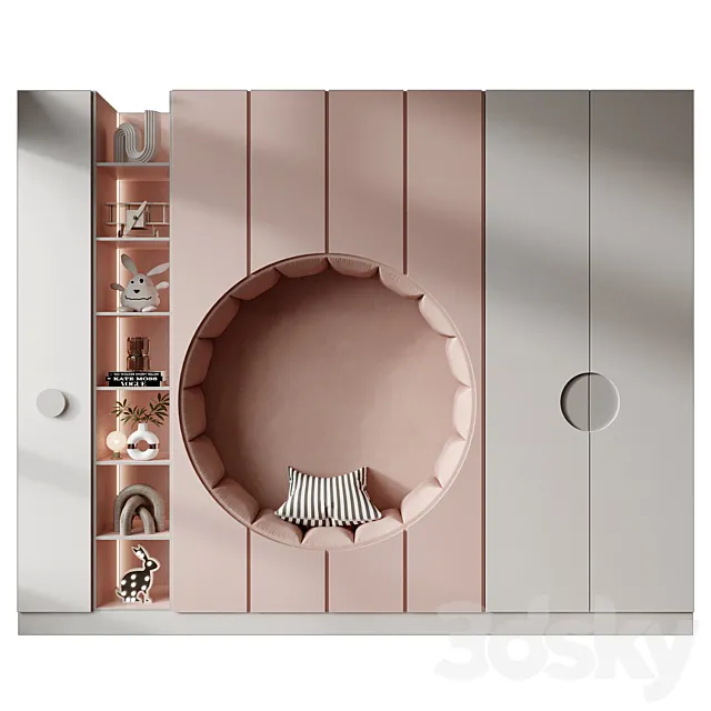 Furniture for children 0670 3D Model