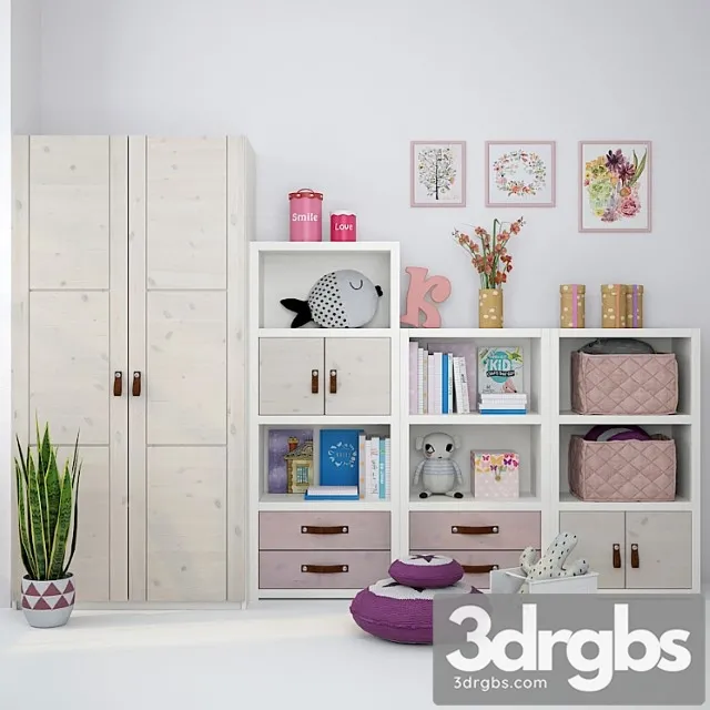 Furniture For Girls From Lifetime 3D Model Download