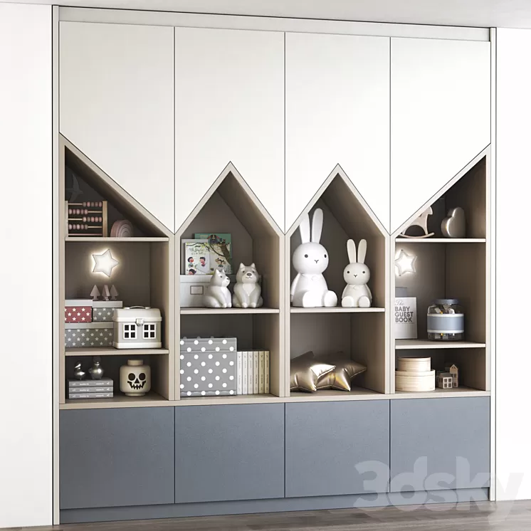 Furniture for nursery 2 3D Model
