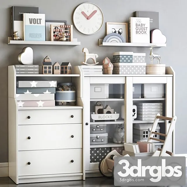 Furniture for Nursery 9 3D Model Download