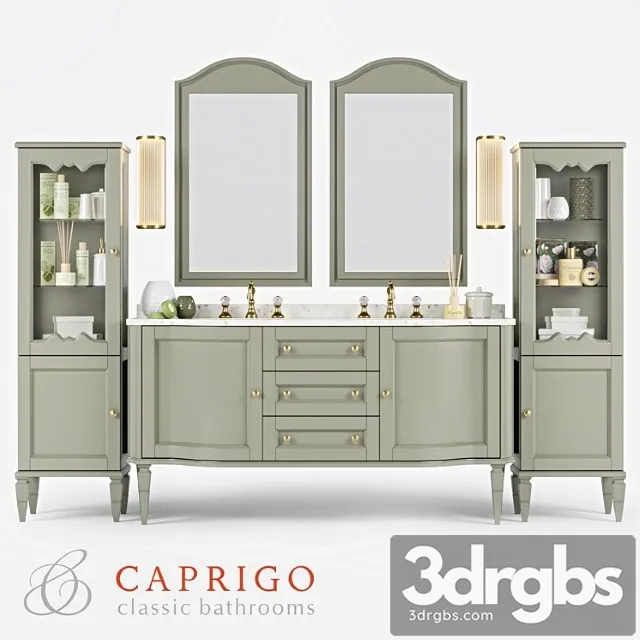 Furniture For The Bathroom Zaprigo York 1 3D Model Download