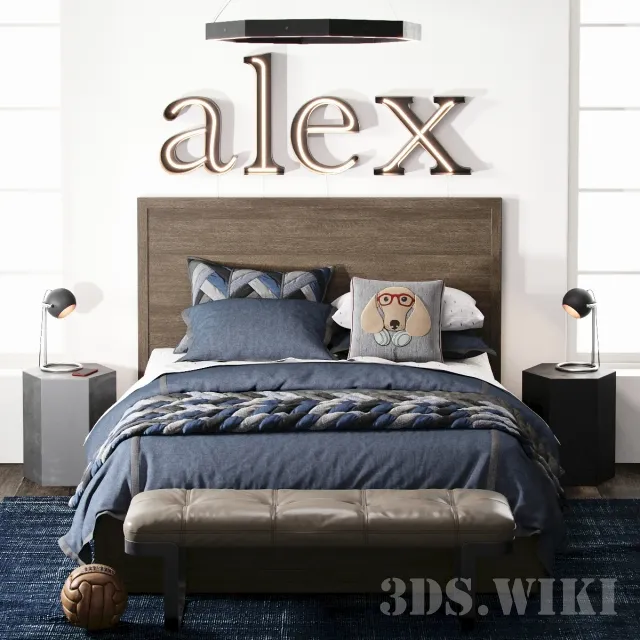 furniture – FORREST STORAGE BED 3D Model furniture – FORREST STORAGE BED 3D Model