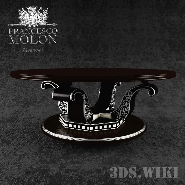 furniture – Francesco Molon table 3D Model