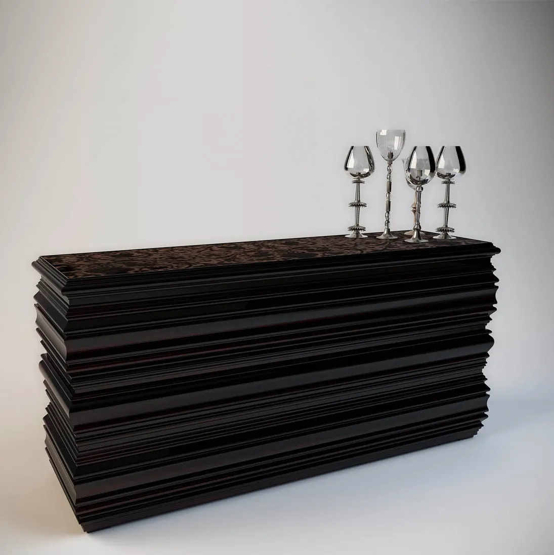 furniture – Fratelli Boffi chest of drawer 3D Model furniture – Fratelli Boffi chest of drawer 3D Model