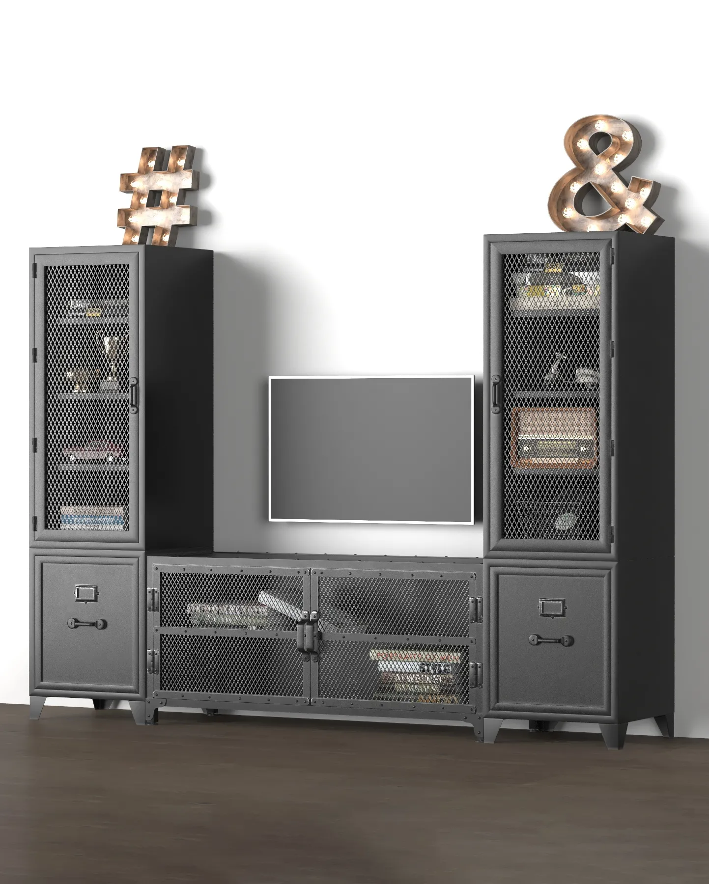 furniture – French railroad left 3D Model