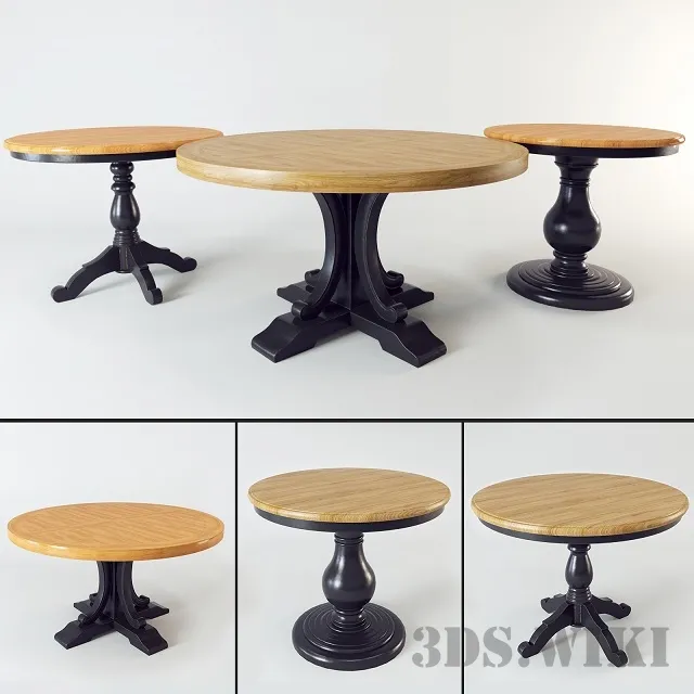 furniture – FullHouse table set 3D Model furniture – FullHouse table set 3D Model