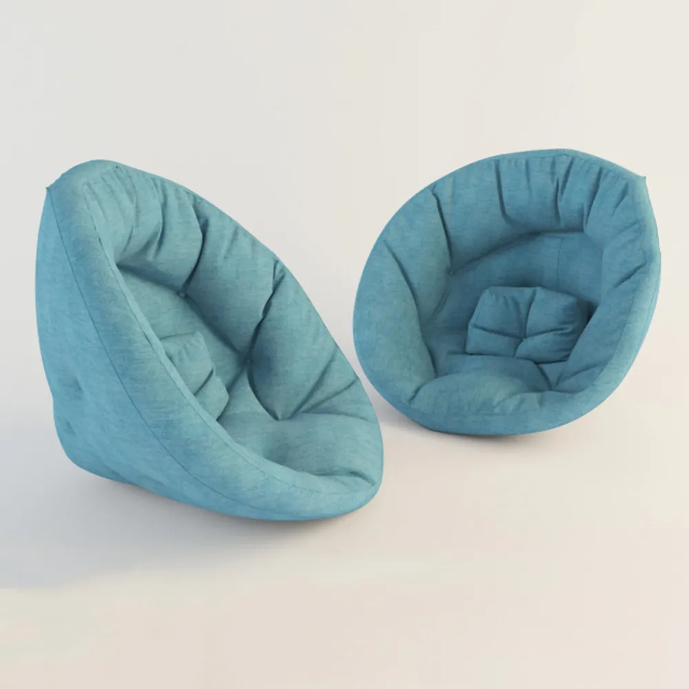 furniture – Futon armchair Nido HORIZON BLUE 3D Model