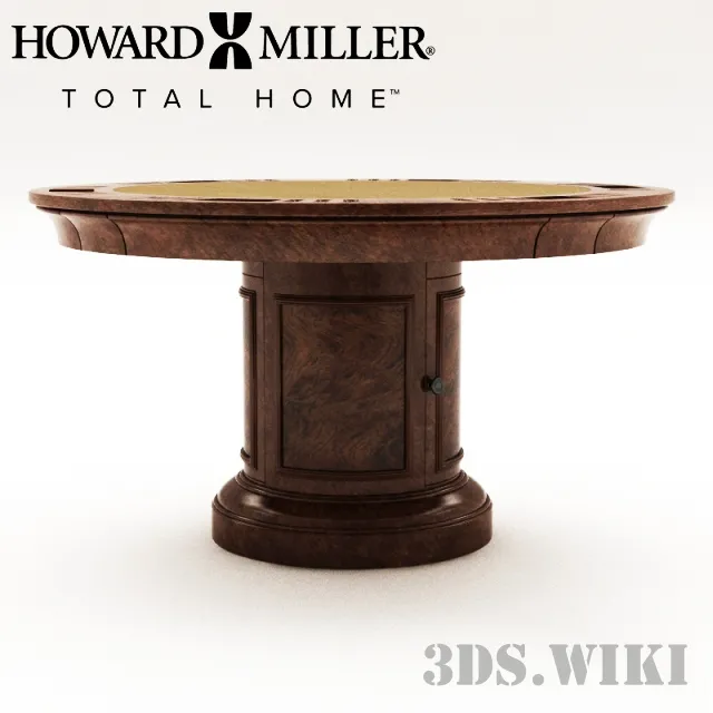 furniture – Gaming table Ithaca – Howard Miller 3D Model