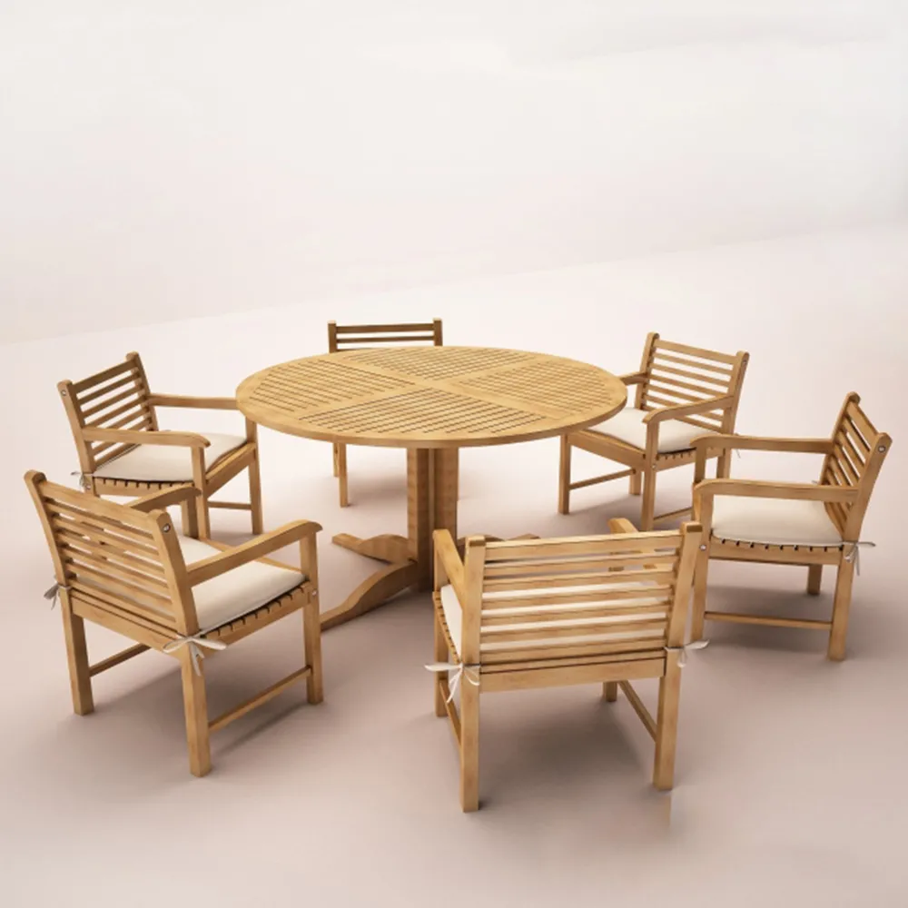 furniture – Garden table and chairs 3D Model