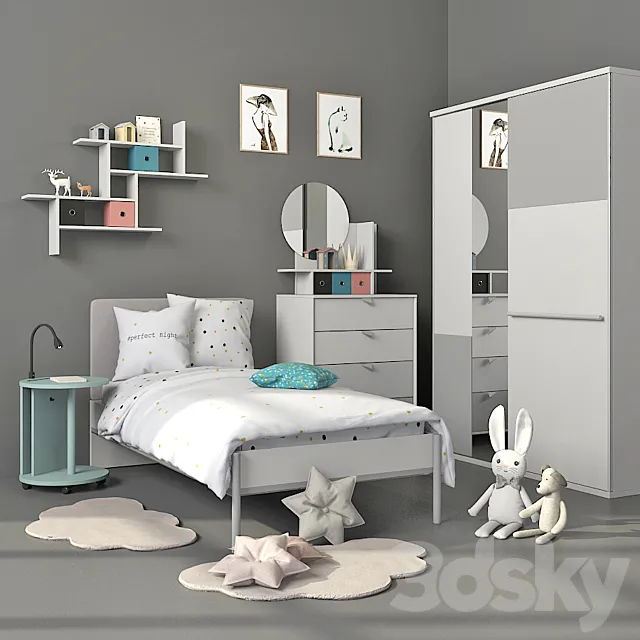 Furniture Gautie Collection Nuance Part 01 3D Model