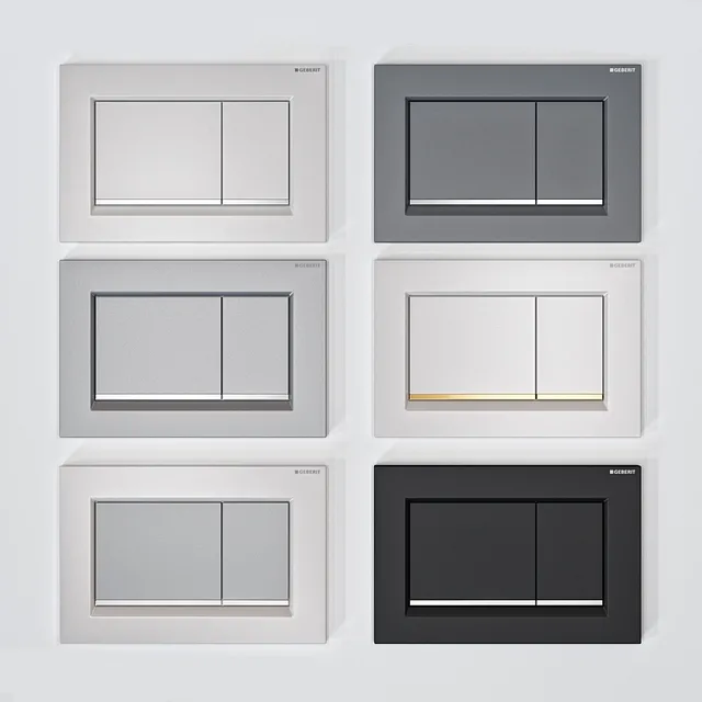 furniture – Geberit Sigma 30 3D Model