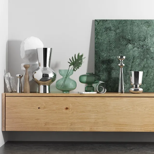 furniture – Georg Jensen decorative set 3D Model furniture – Georg Jensen decorative set 3D Model