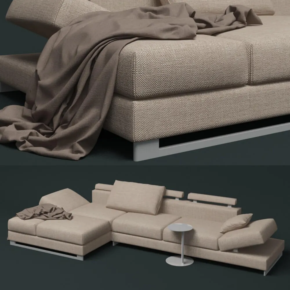 furniture – Georgous modular sofa 3D Model