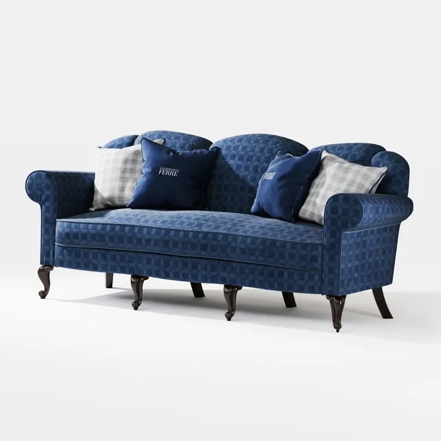 furniture – Gianfranco Ferre Benny sofa 3D Model