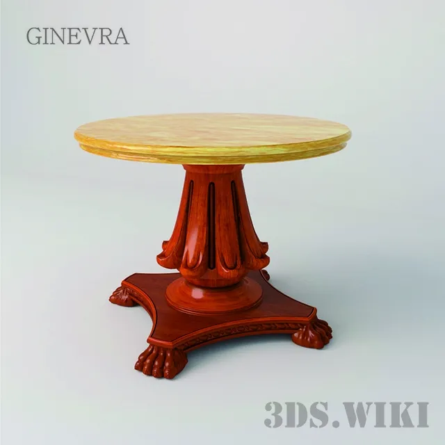 furniture – Ginevra table 3D Model
