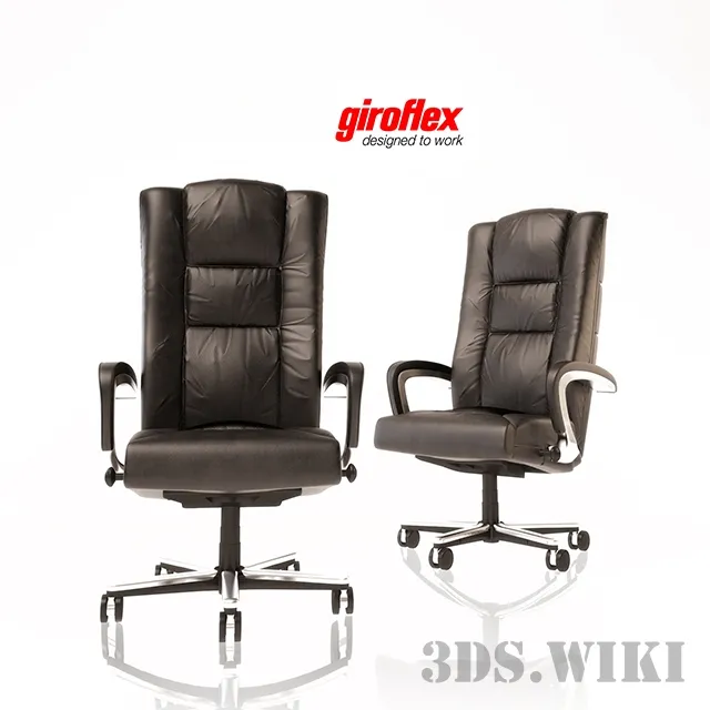 furniture – Giroflex office table 3D Model furniture – Giroflex office table 3D Model