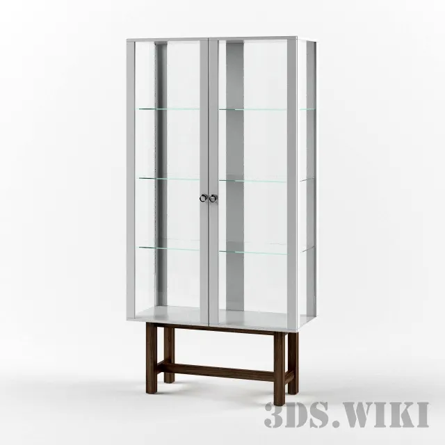 furniture – Glass cabinet STOCKHOLM 3D Model furniture – Glass cabinet STOCKHOLM 3D Model