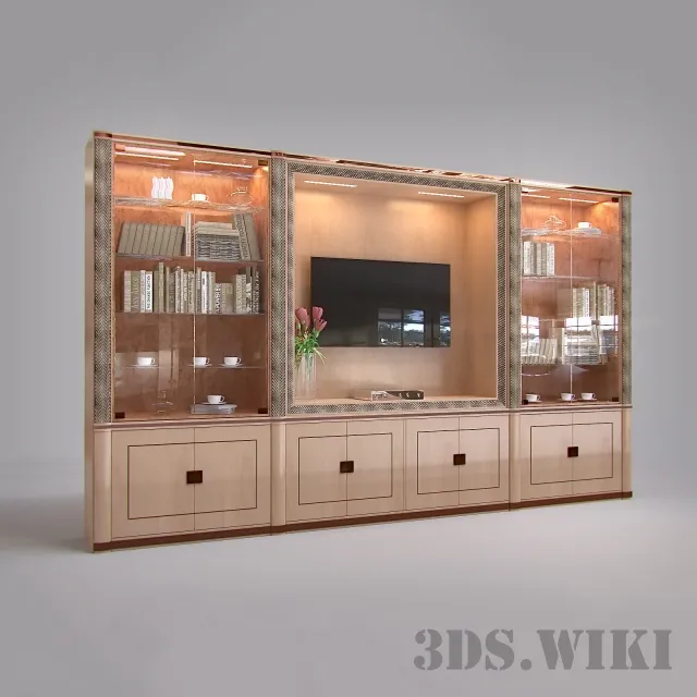 furniture – Glass display cabinet/ shelf 3D Model furniture – Glass display cabinet/ shelf 3D Model