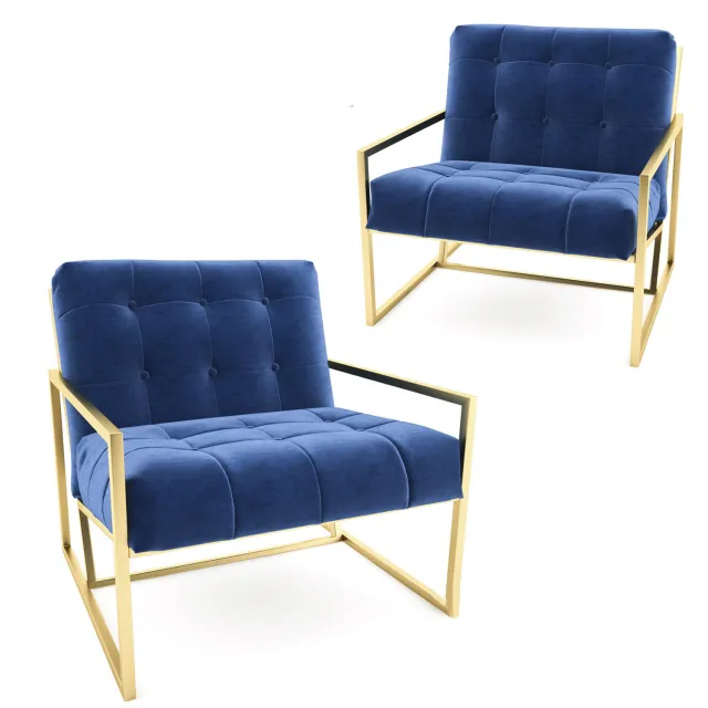 furniture – Goldfinger lounge armchair 7 3D Model