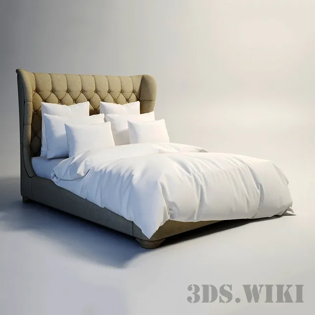 furniture – GRACE QUEEN SIZE BED 202.002-F01 GRAMERCY HOME 3D Model furniture – GRACE QUEEN SIZE BED 202.002-F01 GRAMERCY HOME 3D Model